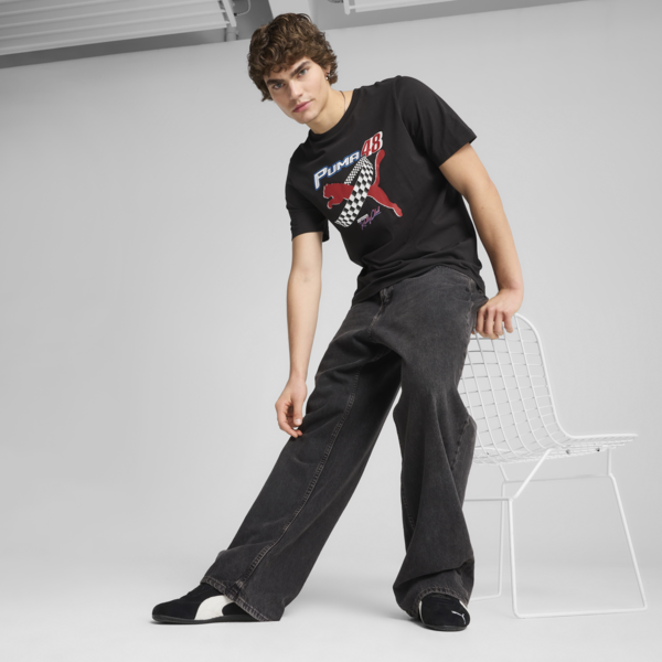 GRAPHICS PUMA Moto Tee Men, PUMA Black, large-ZAF