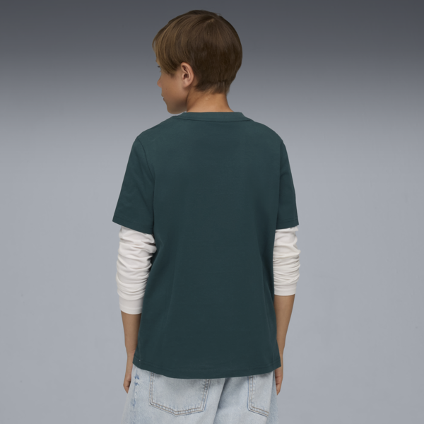 Essentials No. 1 Logo Tee Youth, Green Terrain, large-ZAF