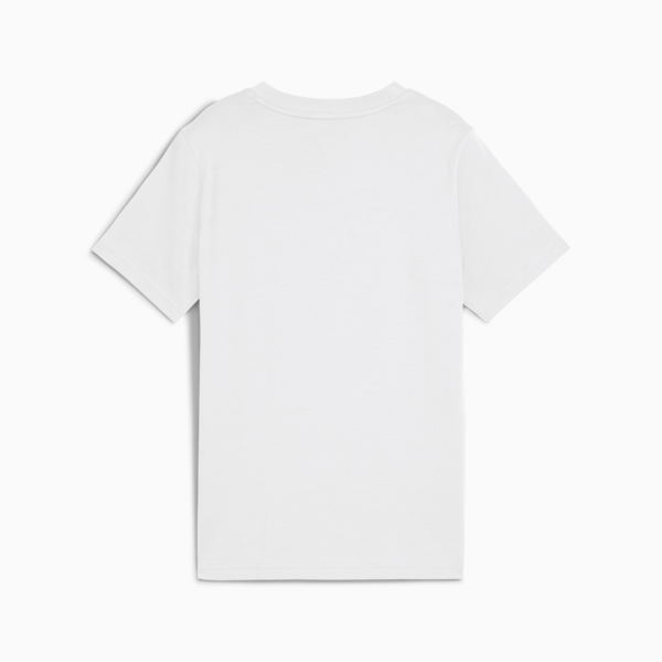 Essentials 2 Colour No.1 Logo Tee Youth, PUMA White, large-ZAF