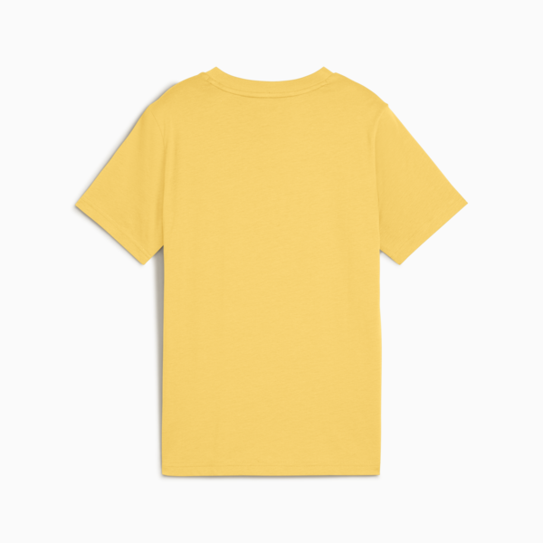 Essentials 2 Colour No.1 Logo Tee Youth, Sunny Yellow, large-ZAF
