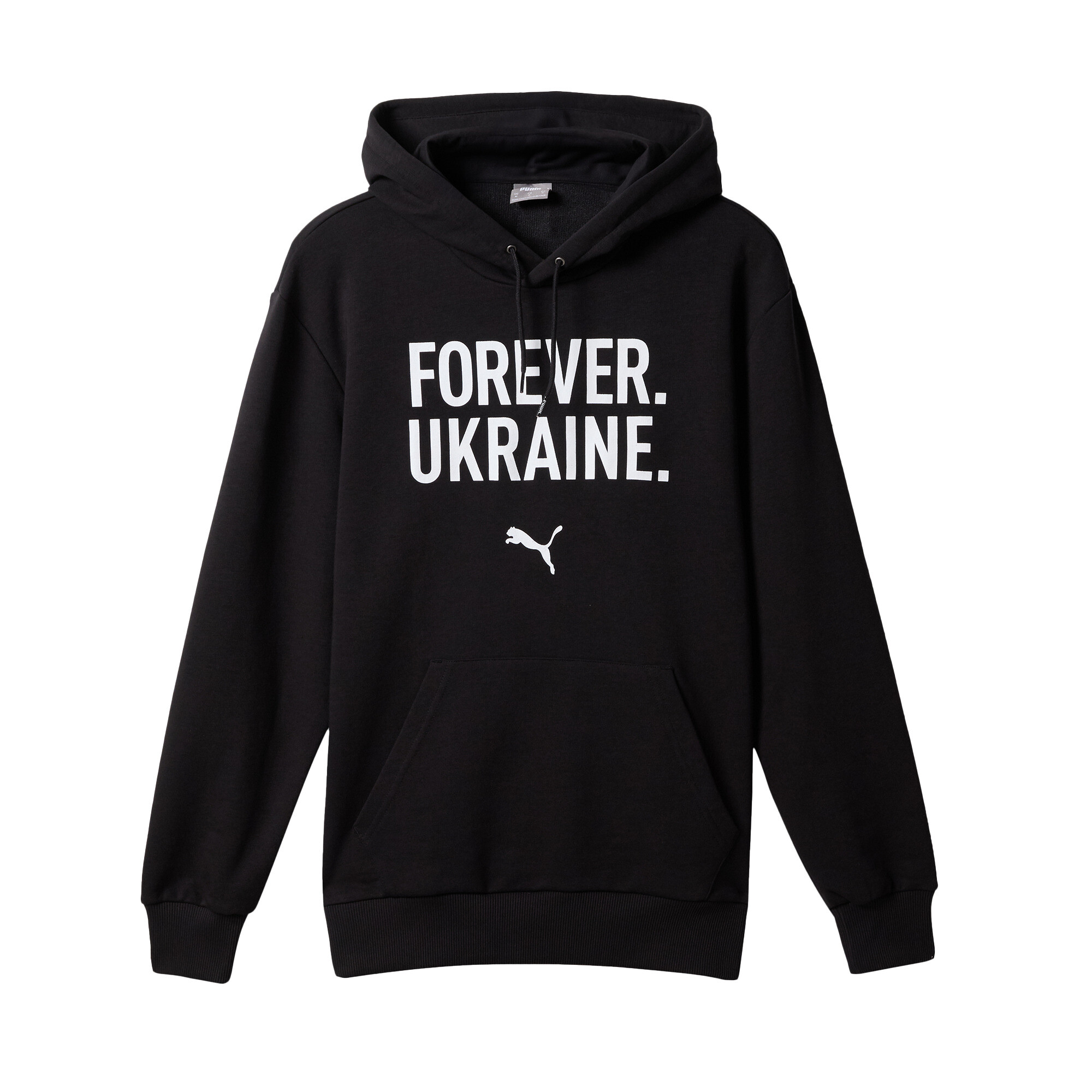 Худі PUMA UKRAINE Hoodie | Колір: Чорний | Puma Black | Puma | Арт