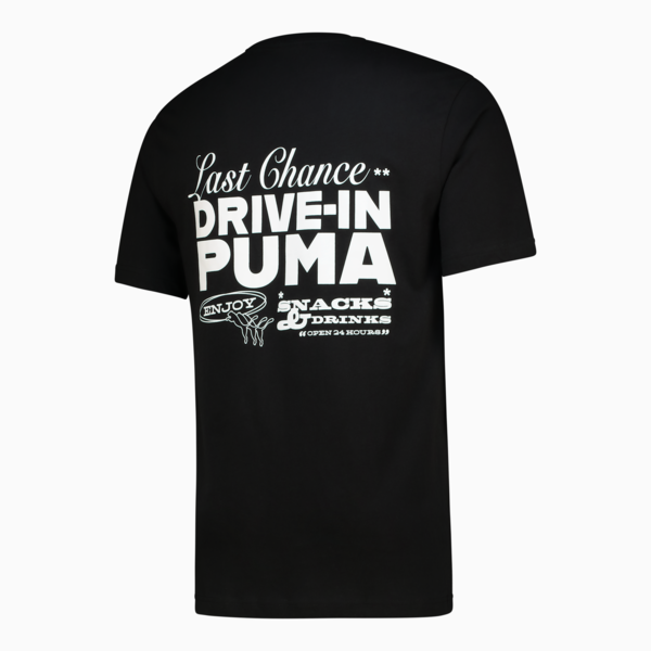 GRAPHICS PUMA Drive-In Relaxed Tee Men, PUMA Black, large-ZAF