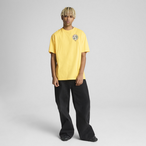GRAPHICS Super PUMA Relaxed Tee Men, Sunny Yellow, large-ZAF