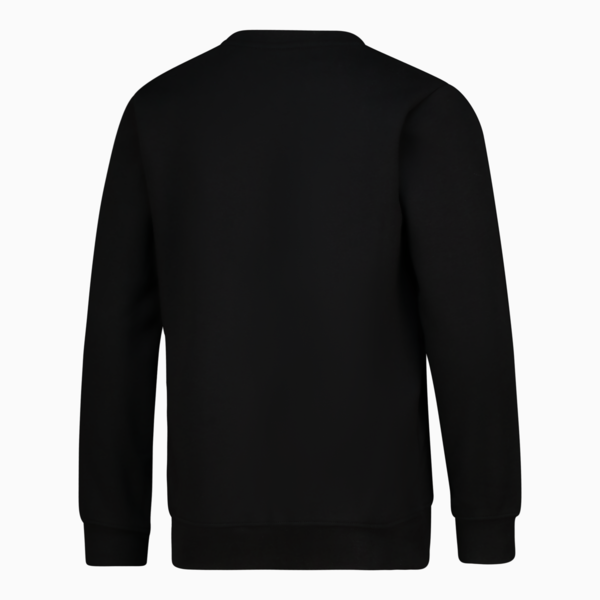Essentials No. 1 Logo Crew Youth, PUMA Black, large-ZAF