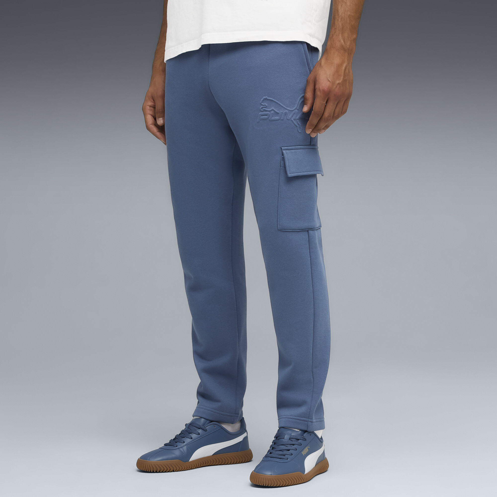 Puma Essentials Embossed Cargo Pants Men
