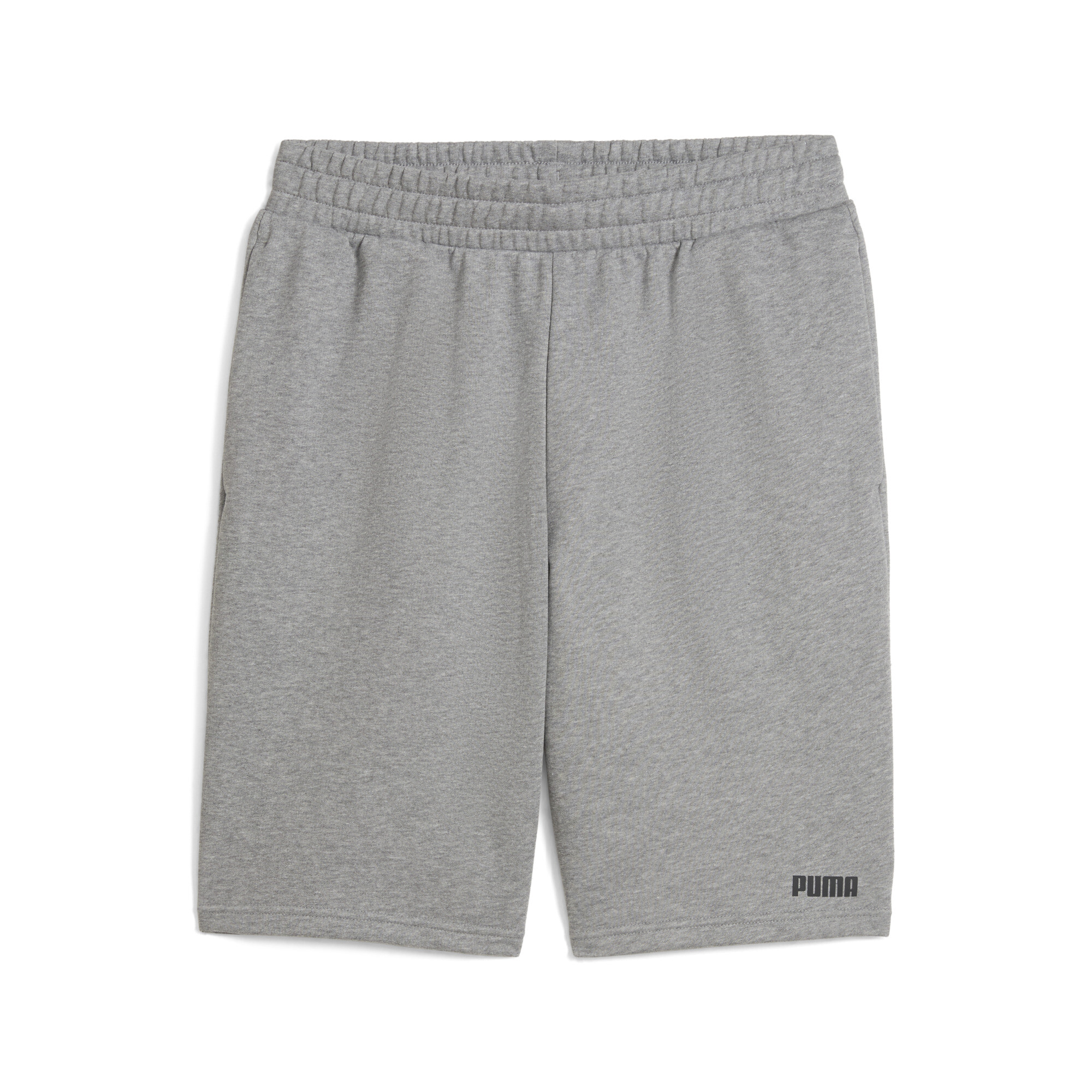 Puma Essentials 10'' Shorts mit kleinem Logo Herren | Mit Logo Print | Medium Gray Heather | Größe: S