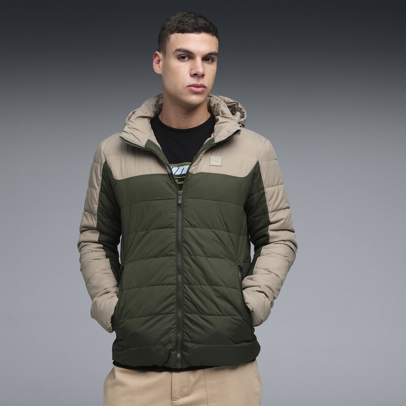 

Men's PUMA Essentials Colorblock Insulated Padded Jacket
