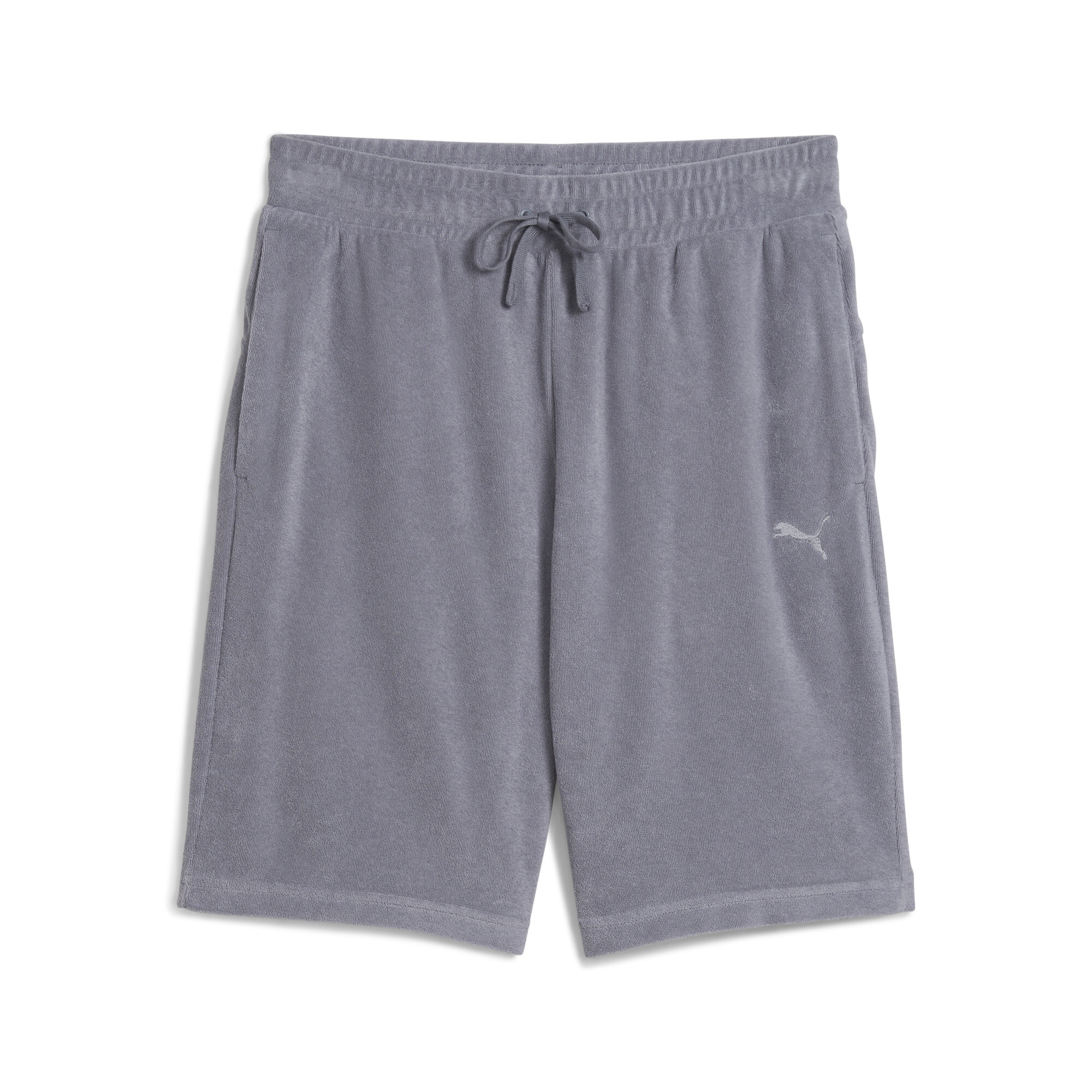Short en tissu éponge à logo Cat - PUMA - Modalova
