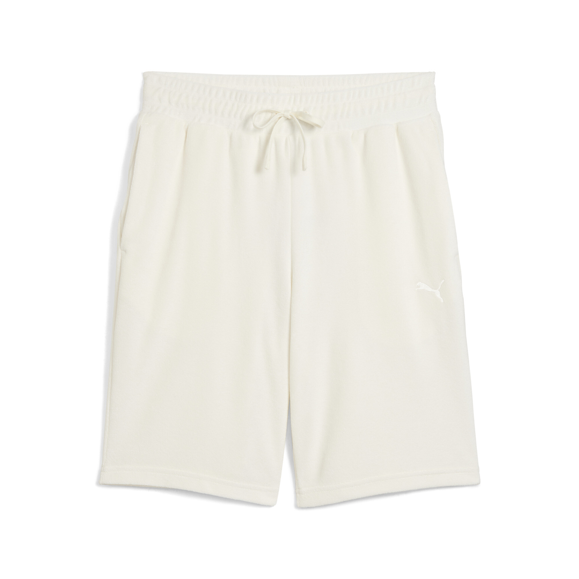 Puma Toweling Cat Shorts Herren | Mit Plain | Warm White | Größe: XS