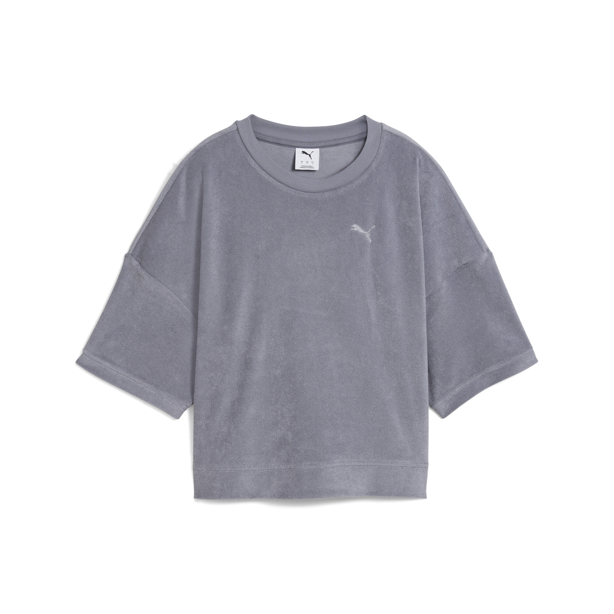 T-shirt court en tissu éponge à logo Cat - PUMA - Modalova