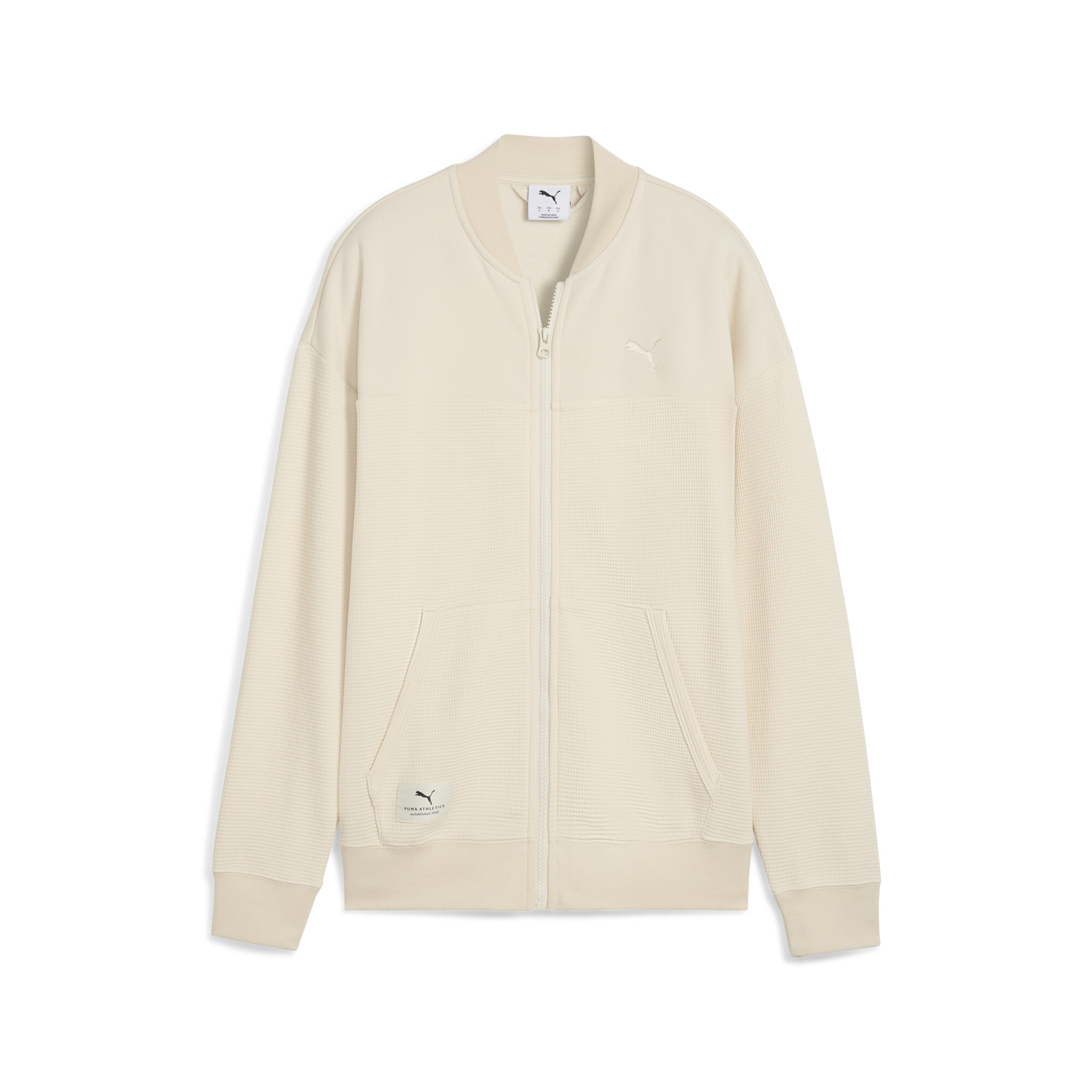 Олимпийка PUMA Class Full-Zip Jacket Women | Цвет: Белый | Alpine