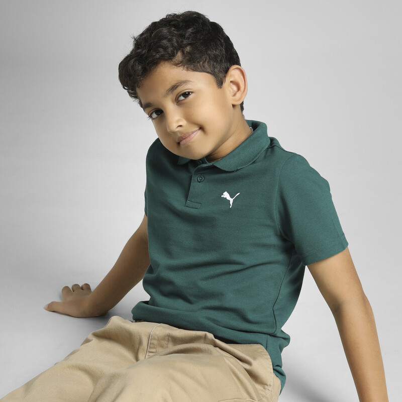 

PUMA Essentials Pique Youth Short Sleeve Polo T-shirt