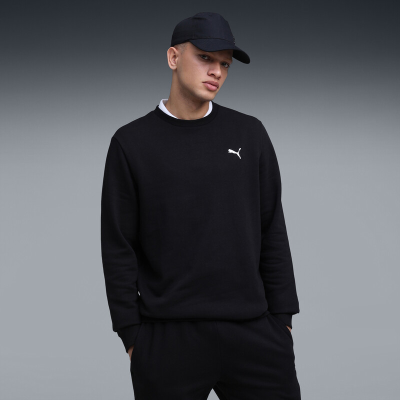

Men's PUMA Essentials Elevated Logo Crew Sweatshirt
