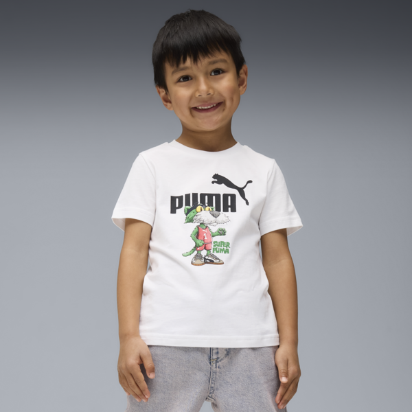 Playera Super PUMA para niños, PUMA White, large-MEX
