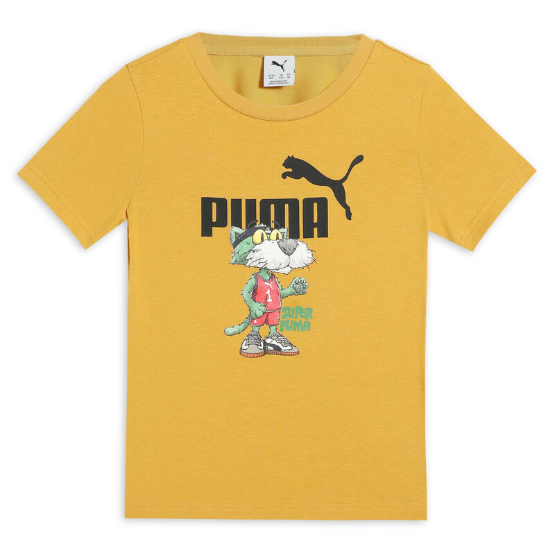 PUMA SUPER Boys' Graphic Cotton Tee