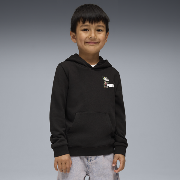 Super PUMA Hoodie Kids, PUMA Black, large-MEX