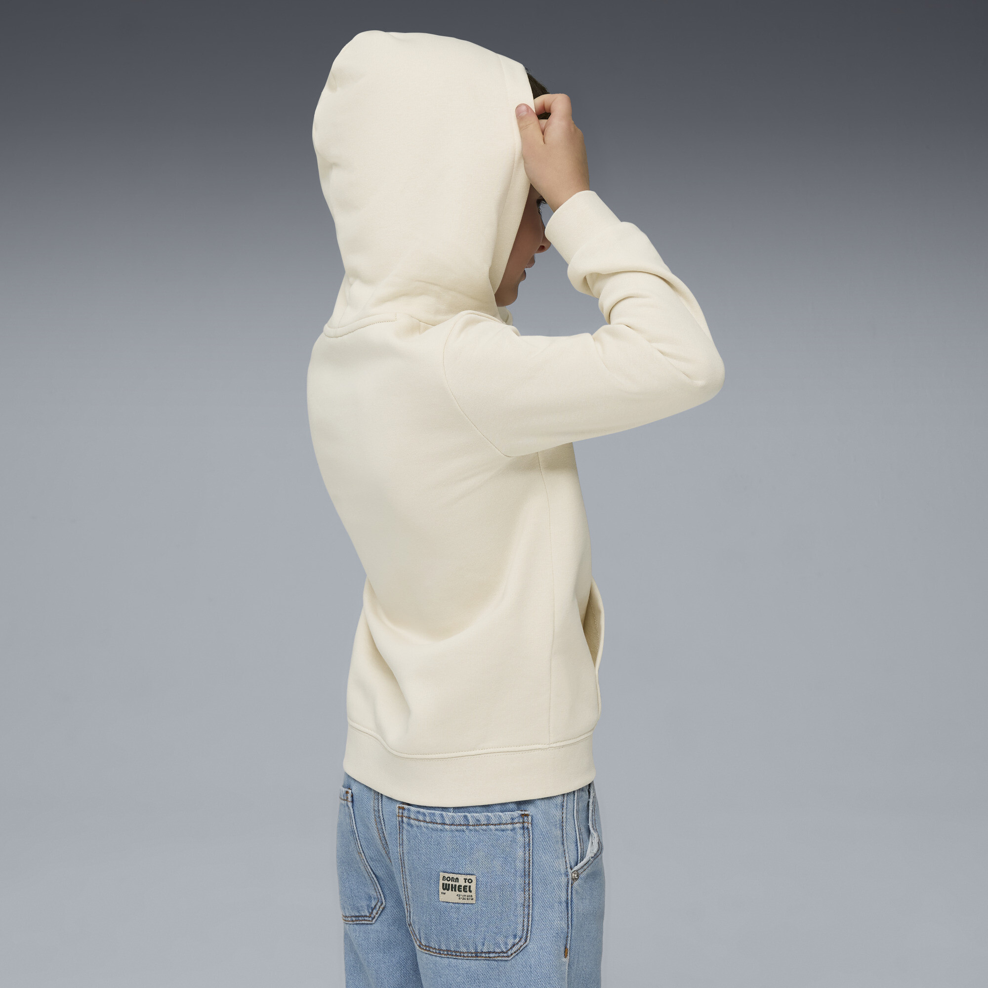 Super PUMA hoodie voor Heren, Maat 6-7Y thumbnail 3