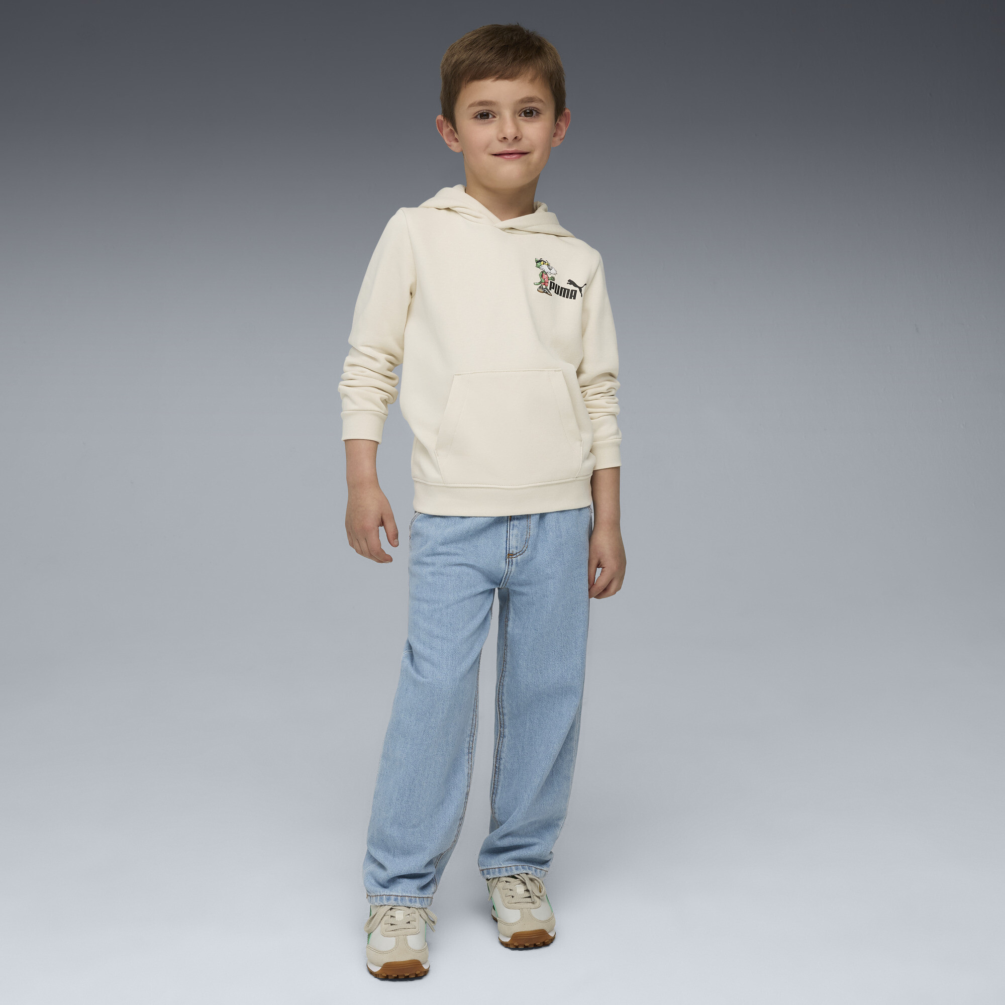 Super PUMA hoodie voor Heren, Maat 6-7Y thumbnail 2