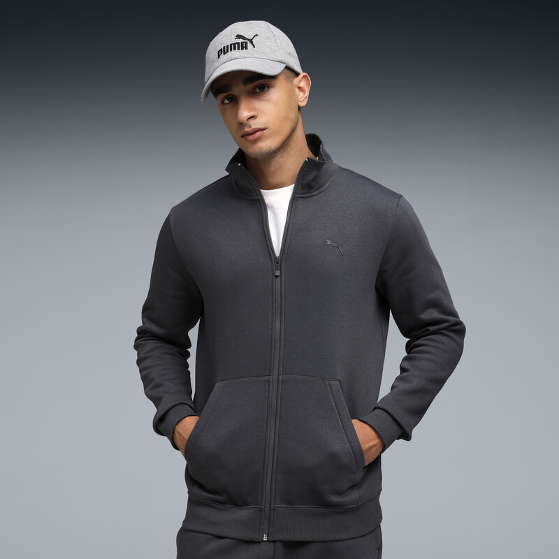 

Men's PUMA Essentials Elevated Logo Full Zip Sweat Jacket