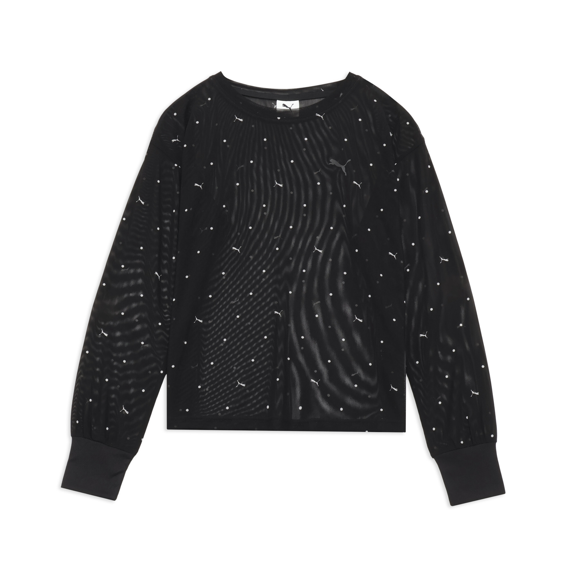 ウィメンズ オータム メッシュ AOP 長袖 Tシャツ