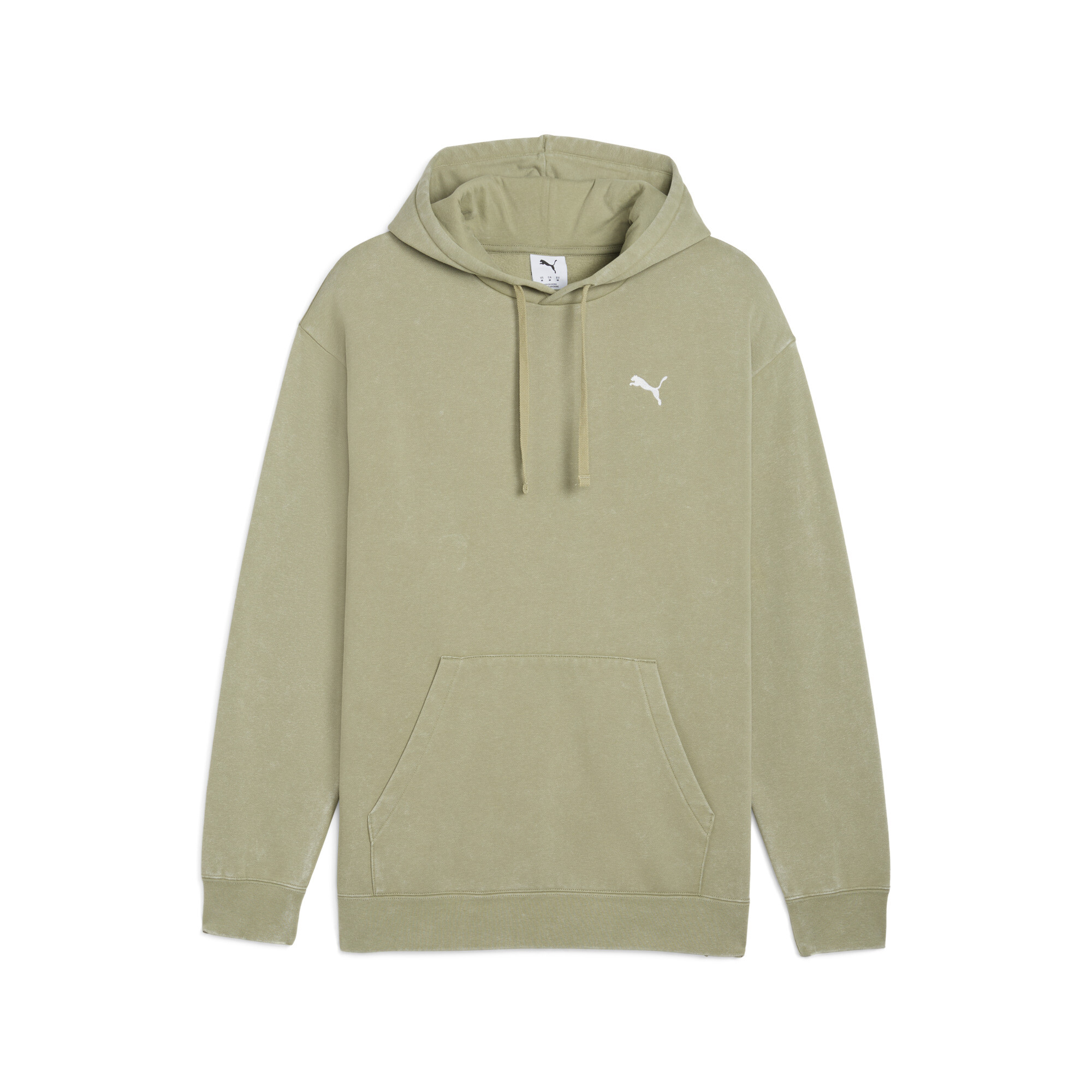 メンズ ESS ELEVATED リラックスド ウォッシュ フーディ 裏起毛