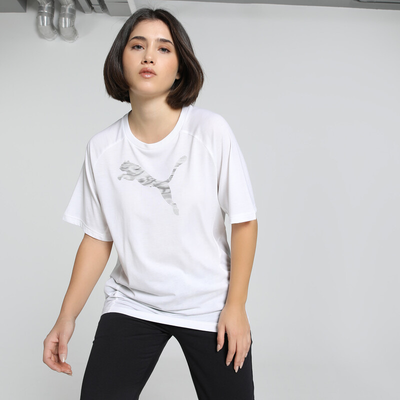 

Women's PUMA EVOSTRIPE Relaxed Fit Tee