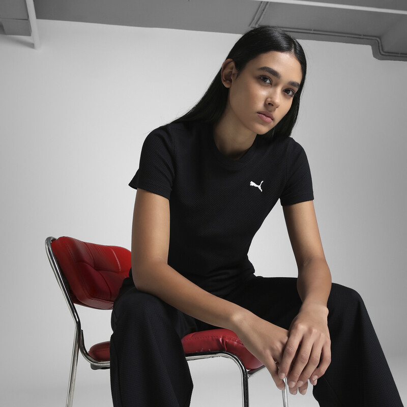 PUMA HER Structured Regular Fit Tee