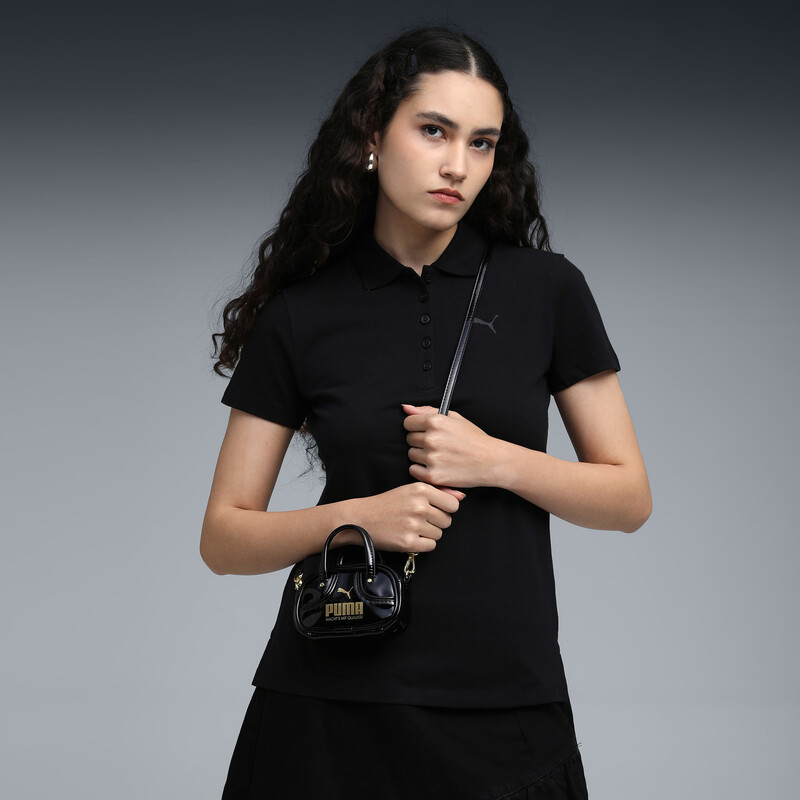 

Women's PUMA Essentials Elevated Logo Polo T-shirt