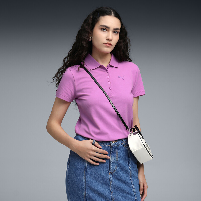 PUMA Essentials Elevated Logo Polo T-shirt