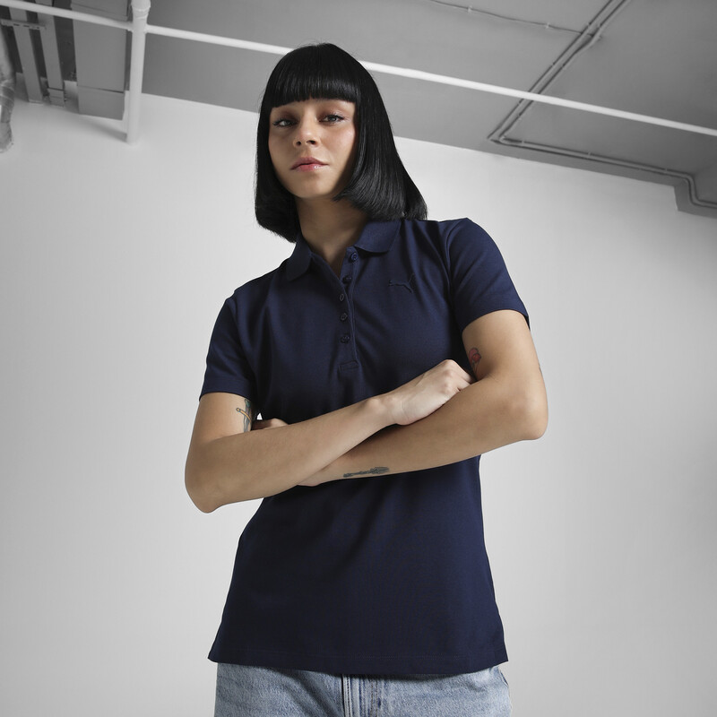 

Women's PUMA Essentials Basic Cotton Logo Polo