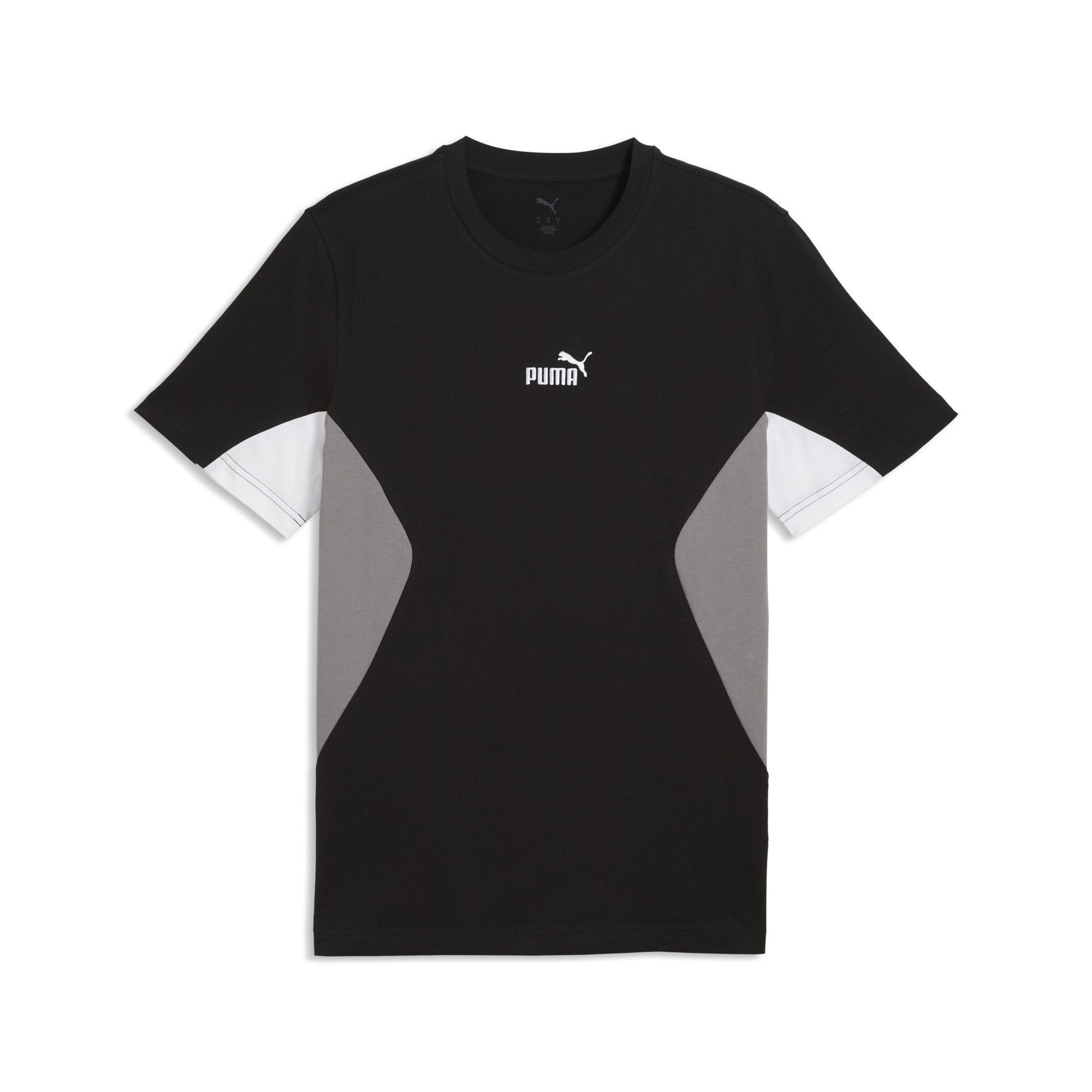 PUMA Essentials Block T-shirt voor Heren, Zwart, Maat XL thumbnail 3