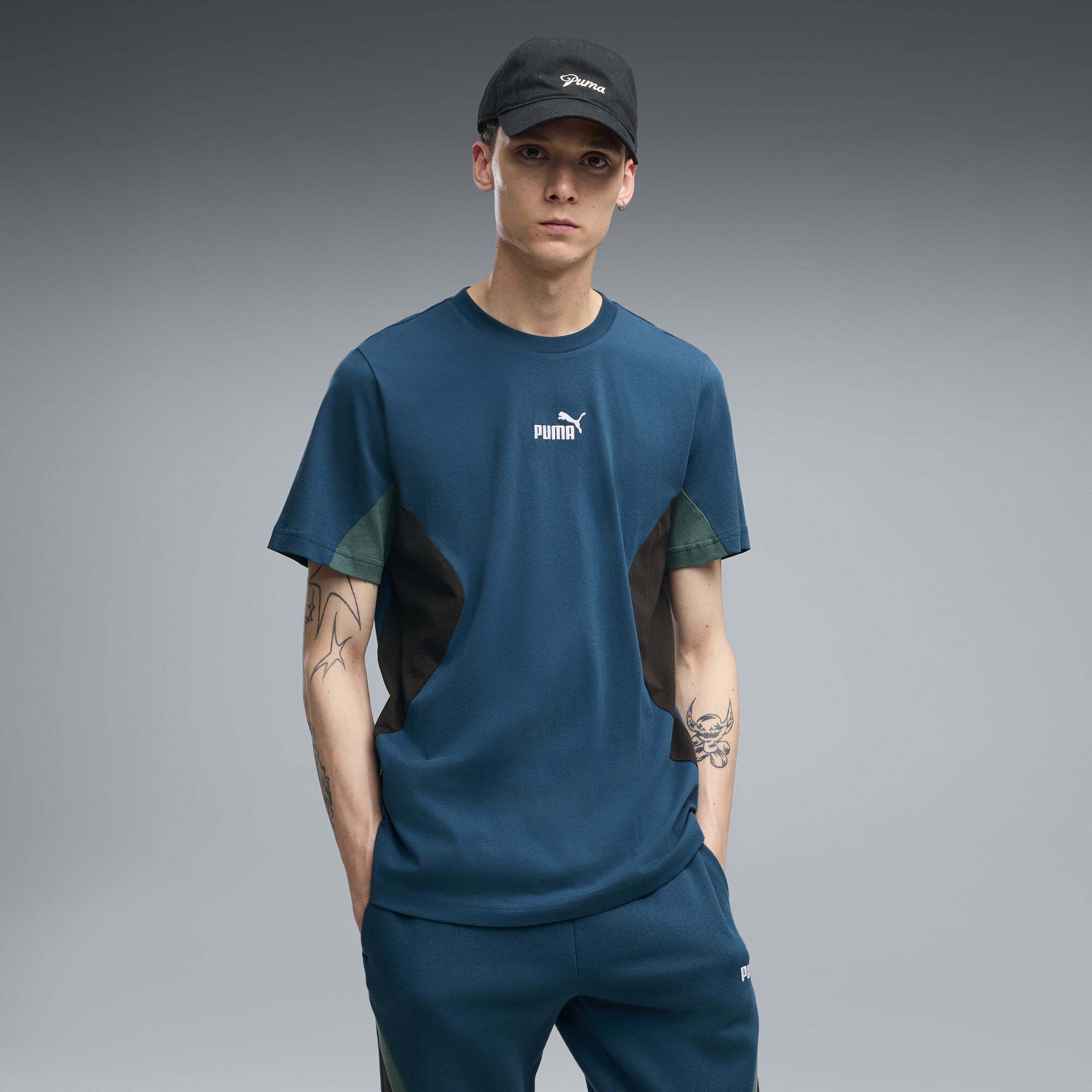 Vêtements Puma ESS BLOCK Tee pour Homme - vue 5