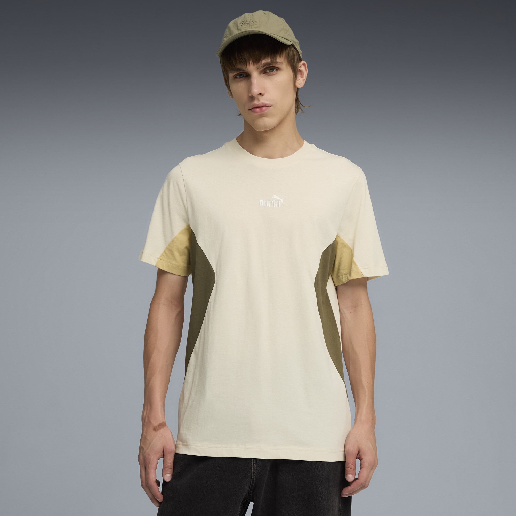 Polera Essentials Block para hombre