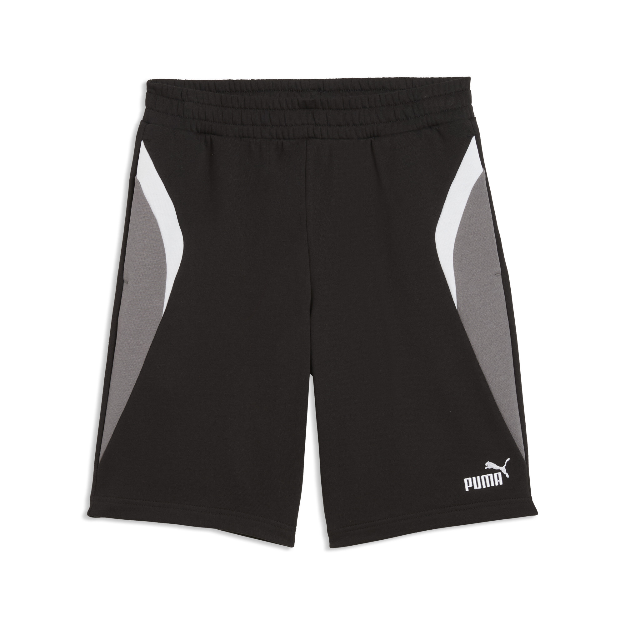 PUMA Essentials Block short voor Heren, Zwart, Maat L thumbnail 3