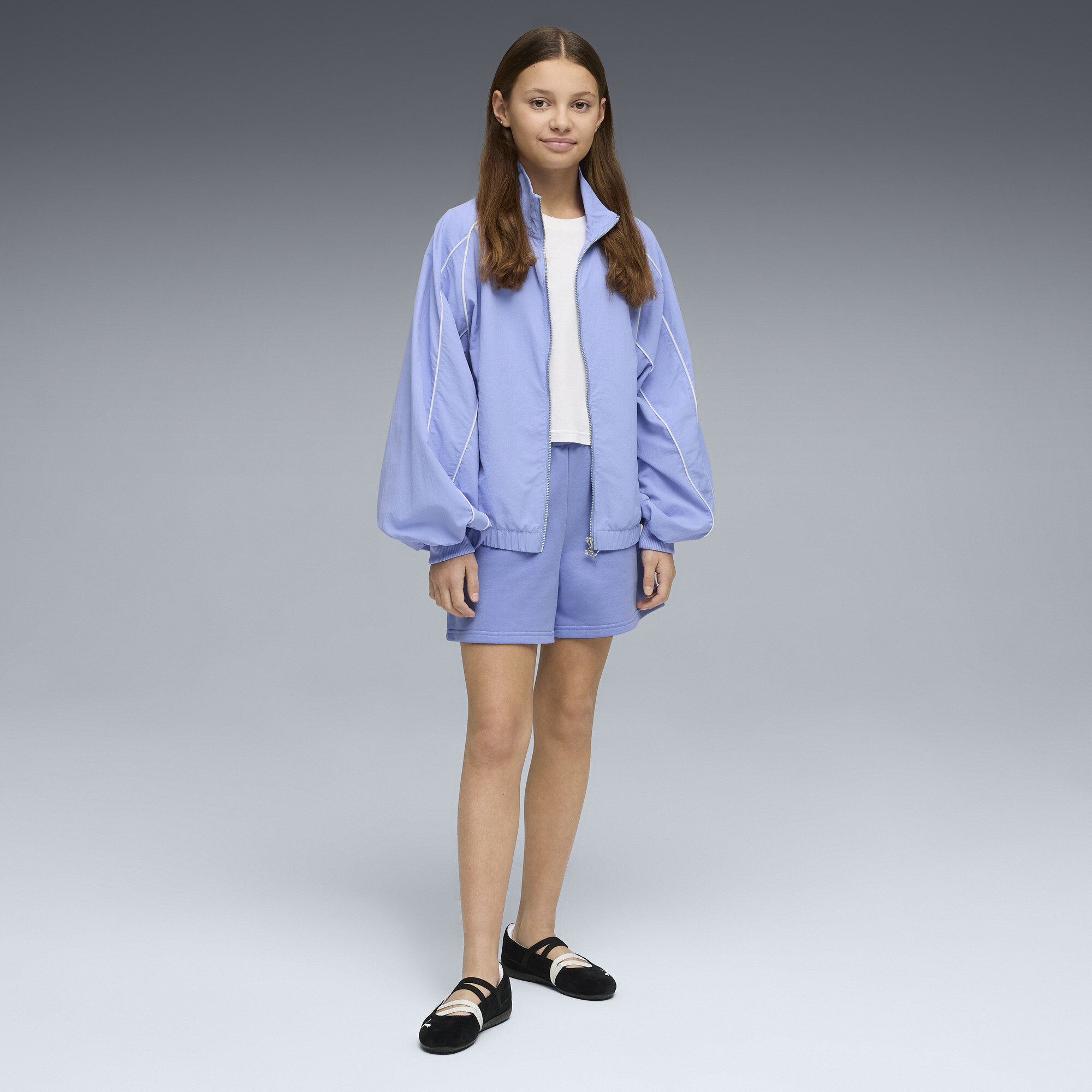 PUMA Essentials short met hoge taille voor Dames, Maat 15-16Y thumbnail 4