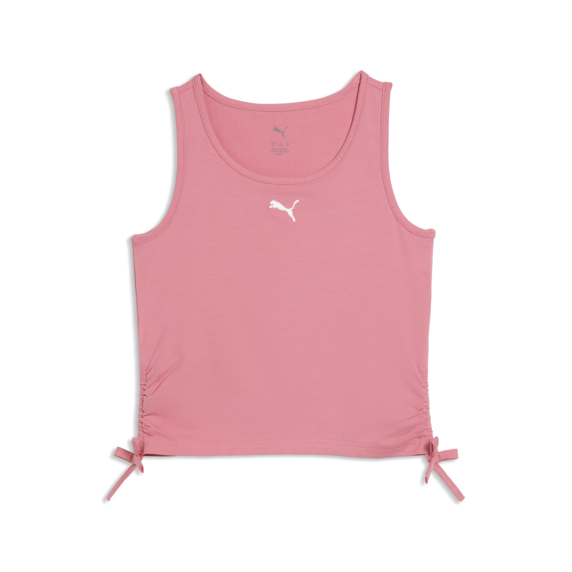 PUMA Essentials Slim geknoopte tanktop voor Dames, Roze, Maat 11-12Y thumbnail 3