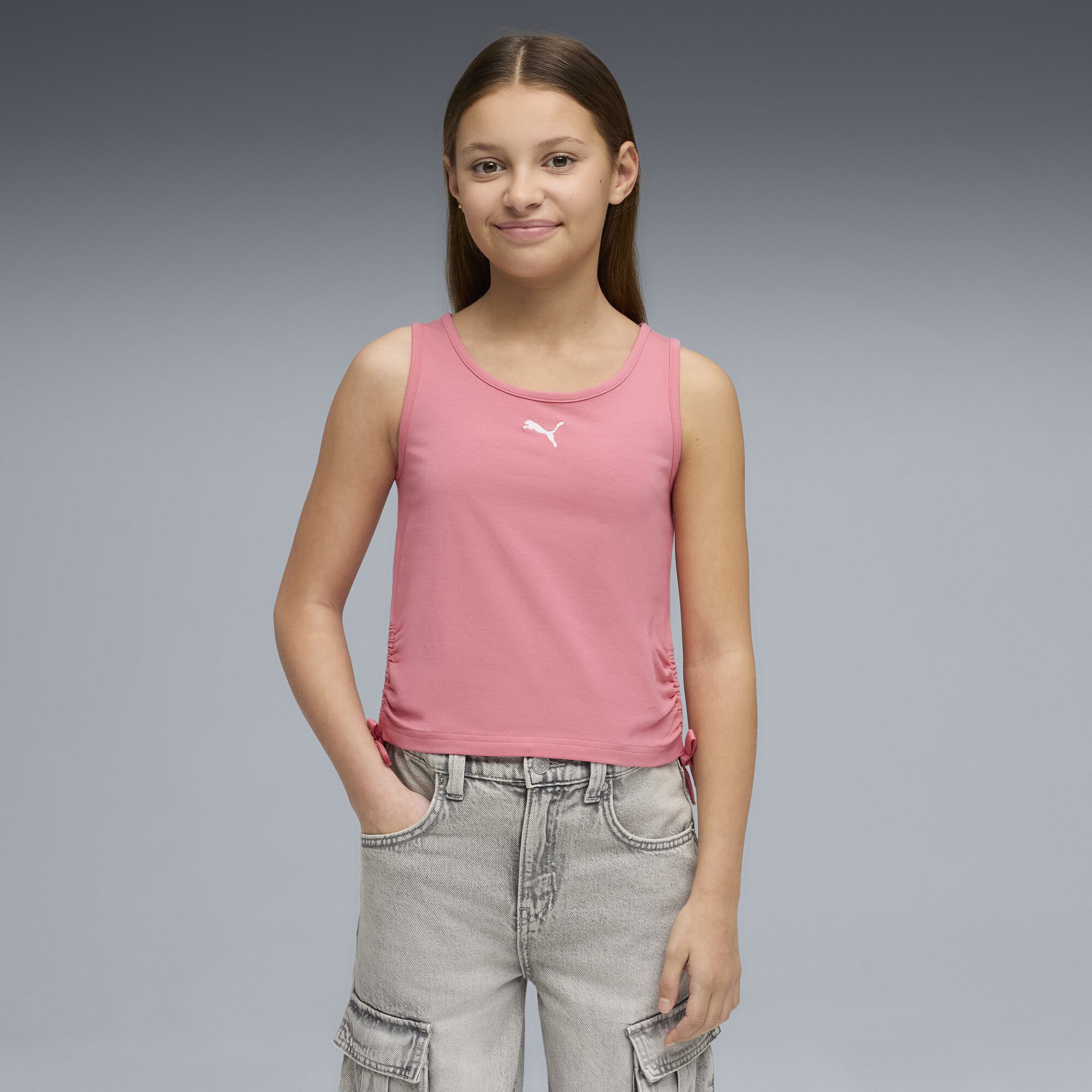 PUMA Débardeur noué Essentials Slim Enfant et Adolescent Accessoires 13 14Y - vue 3
