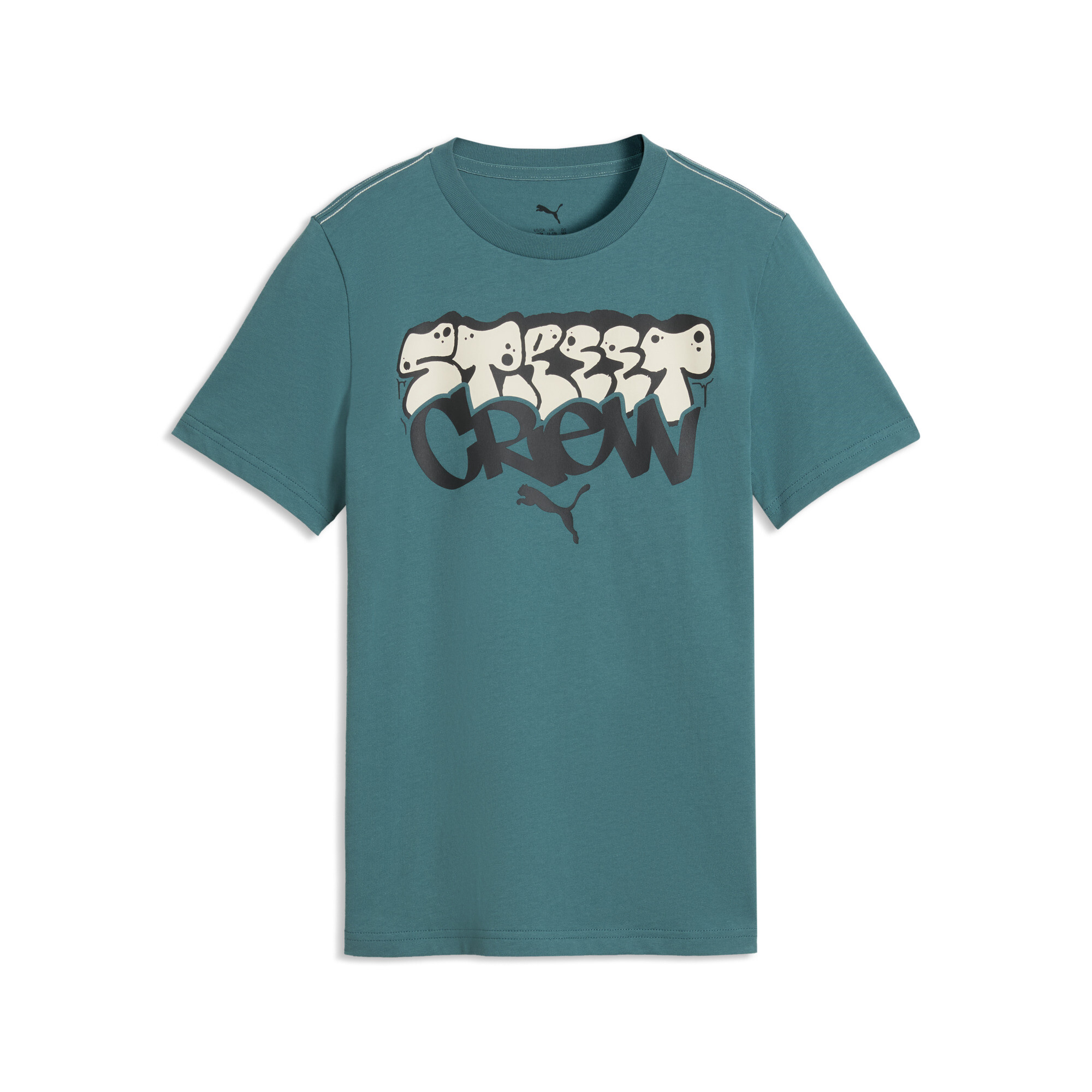 PUMA MID 90s T-shirt met print voor Heren, Maat 13-14Y