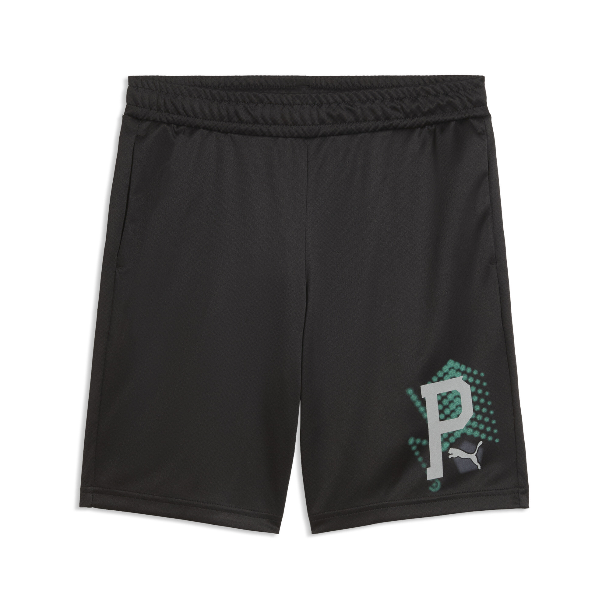 PUMA Active Sports short voor Heren, Zwart, Maat 11-12Y thumbnail 3