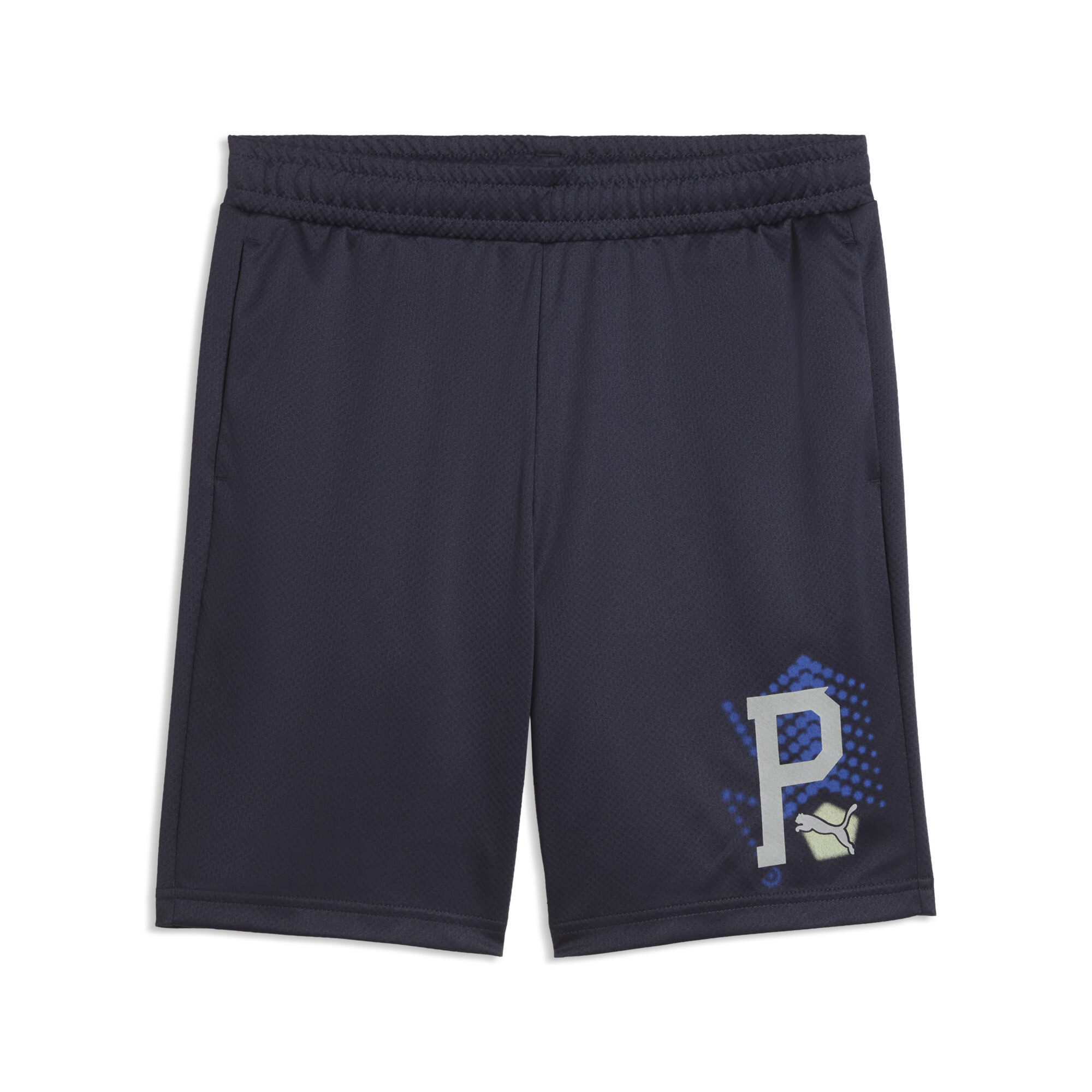 PUMA Active Sports short voor Heren, Blauw, Maat 5-6Y thumbnail 3