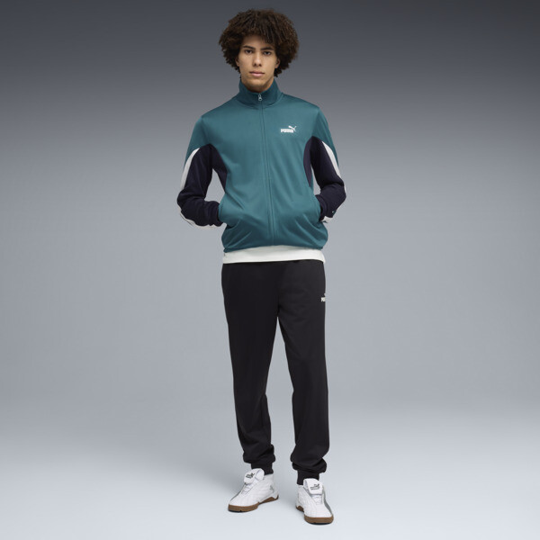 PUMA Conjunto Essentials Block para Hombre En Emerald Ice