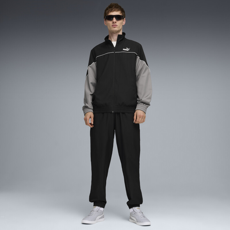

Men's PUMA Woven Colourblock Tracksuit