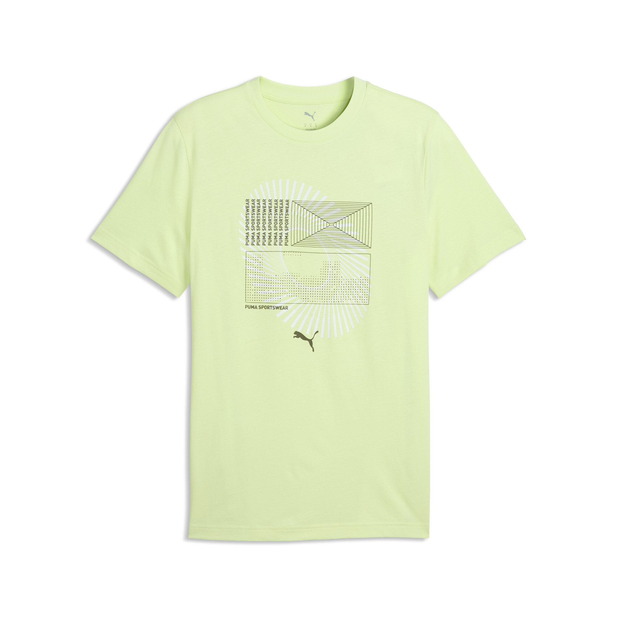 PUMA T-shirt met circulaire print voor Heren, Maat XS thumbnail 3