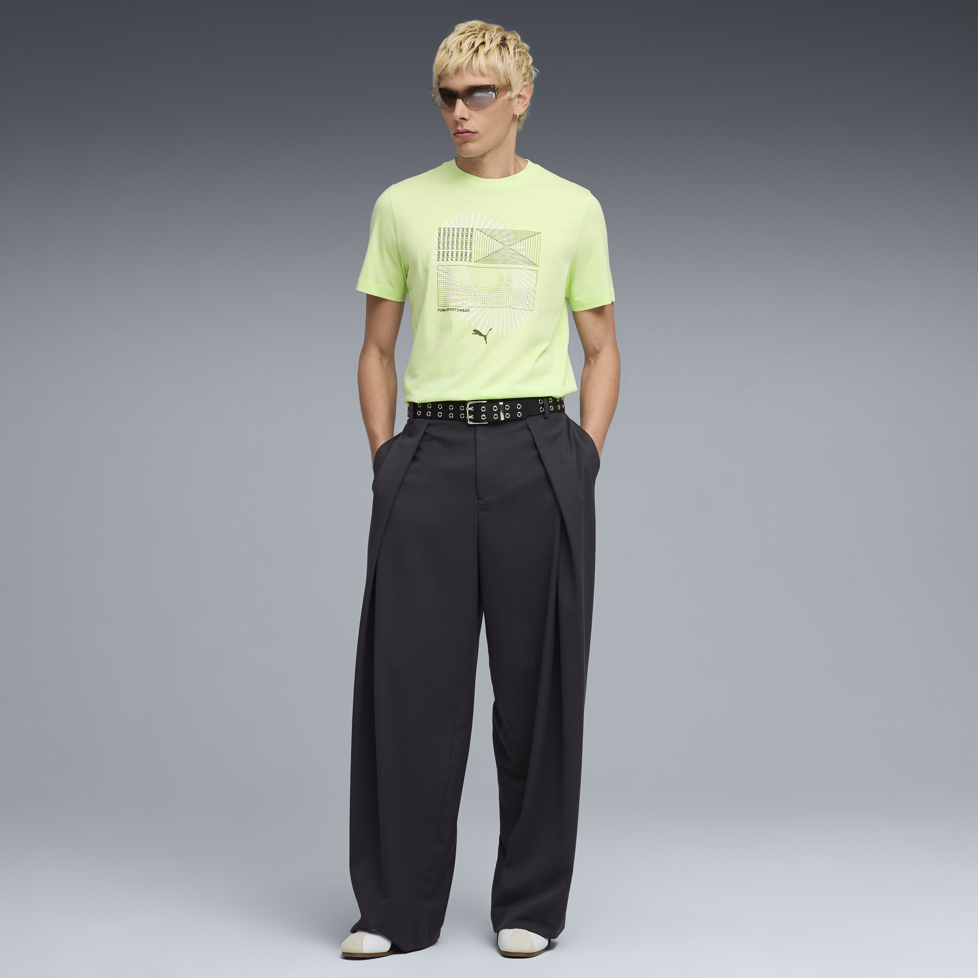 PUMA T-shirt met circulaire print voor Heren, Maat XS thumbnail 4