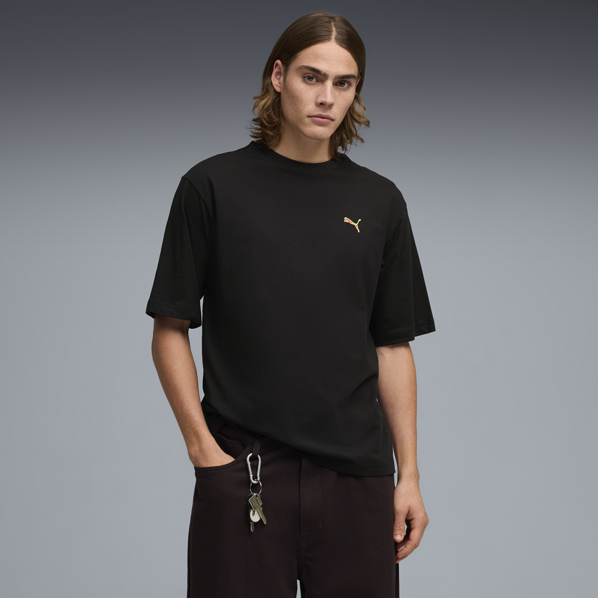 メンズウェア #THUNDER STRIPES MOCK NECK TEE BLACK メンズウェア NECK MOCK #THUNDER TEE STRIPES BLACK