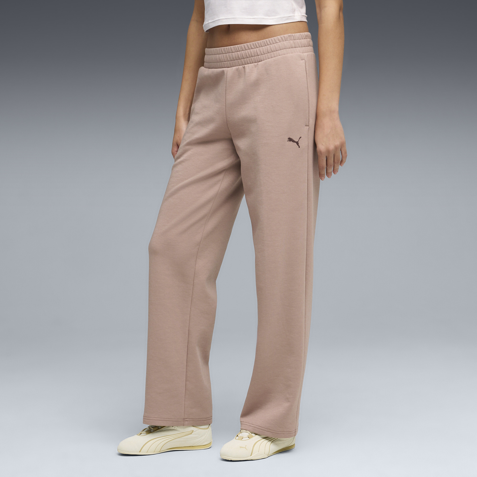 【ベージュ（27）】Straight Pant Штаны Essentials Elevated Straight-Leg Pants Women | Цвет: Бежевый