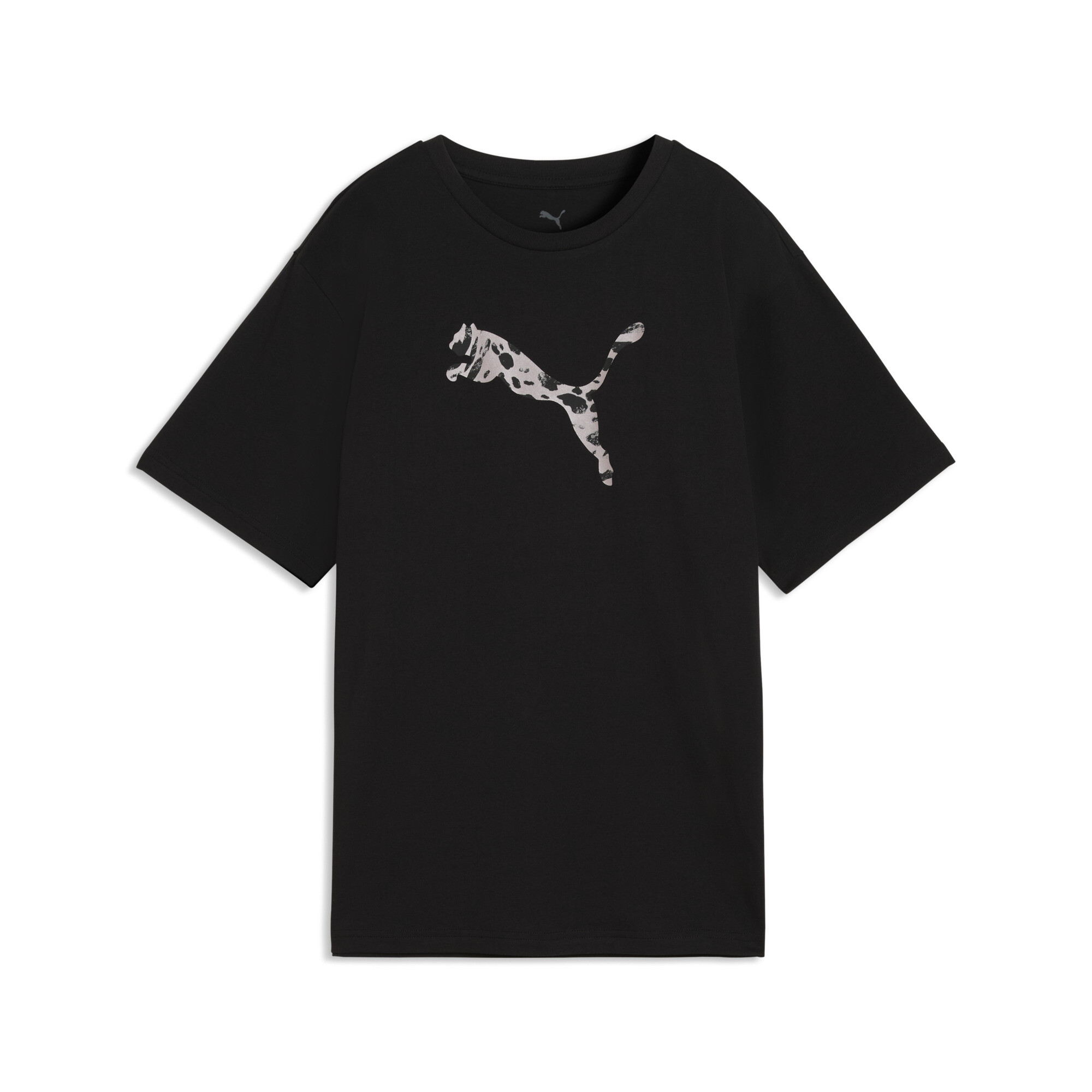 PUMA Essentials Graphics Animal relaxed T-shirt voor Dames, Zwart, Maat XS thumbnail 3