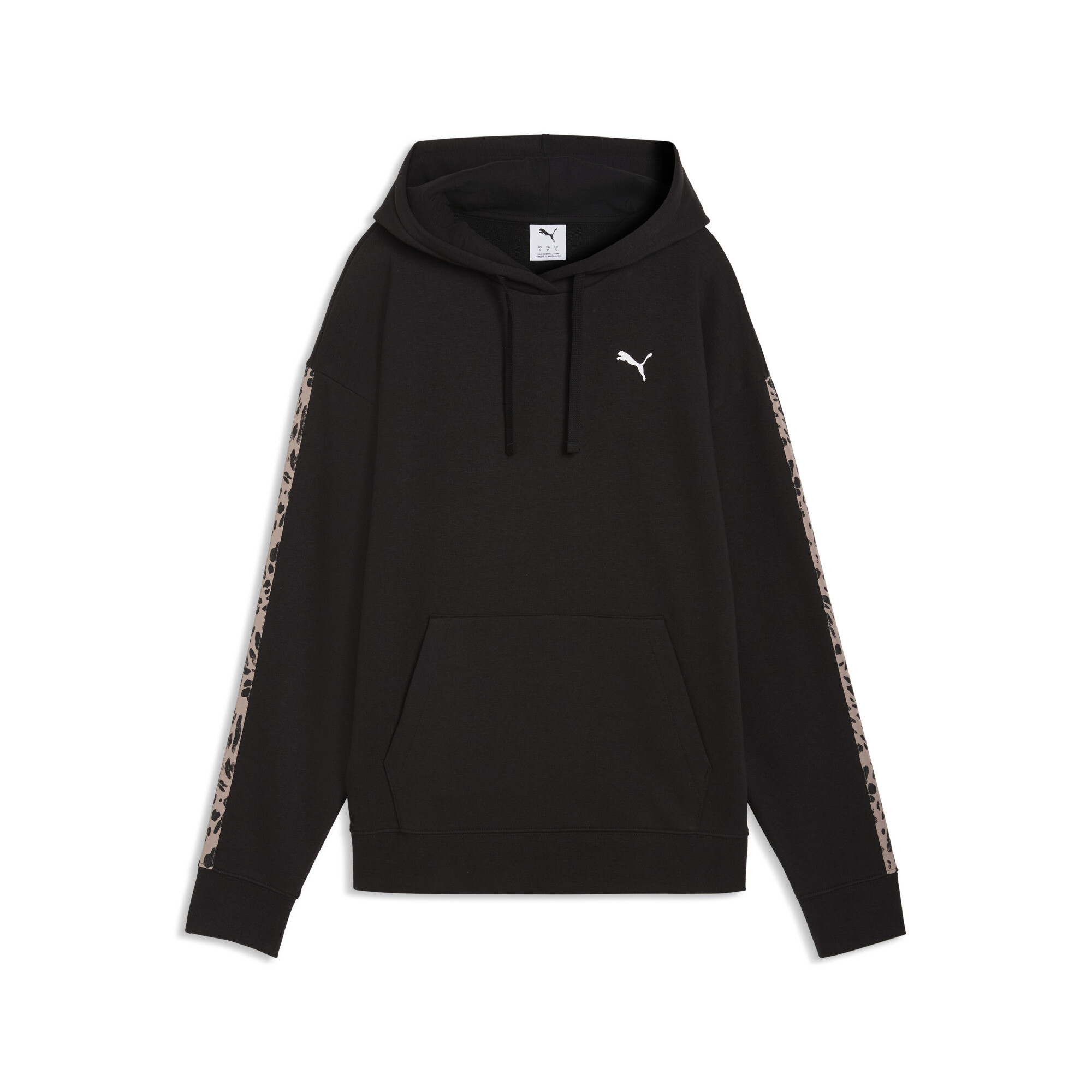 PUMA Essentials Graphics Animal hoodie voor Dames, Zwart, Maat XS thumbnail 3