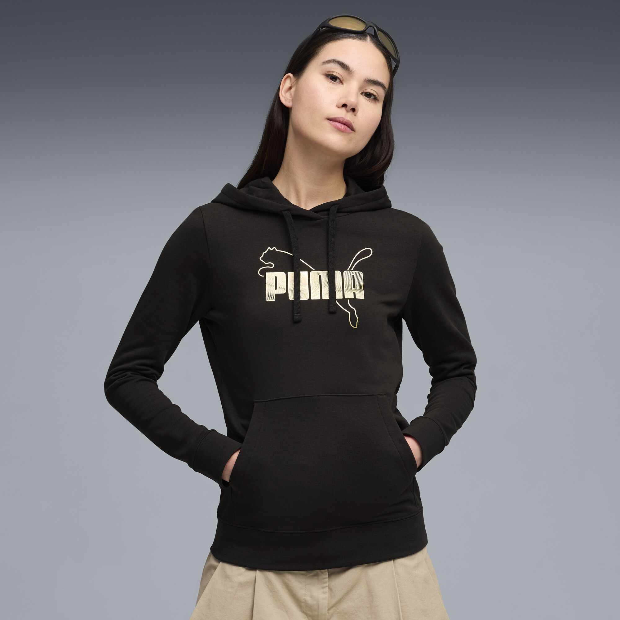 Polerón con capucha Essentials Logo Lab para mujer
