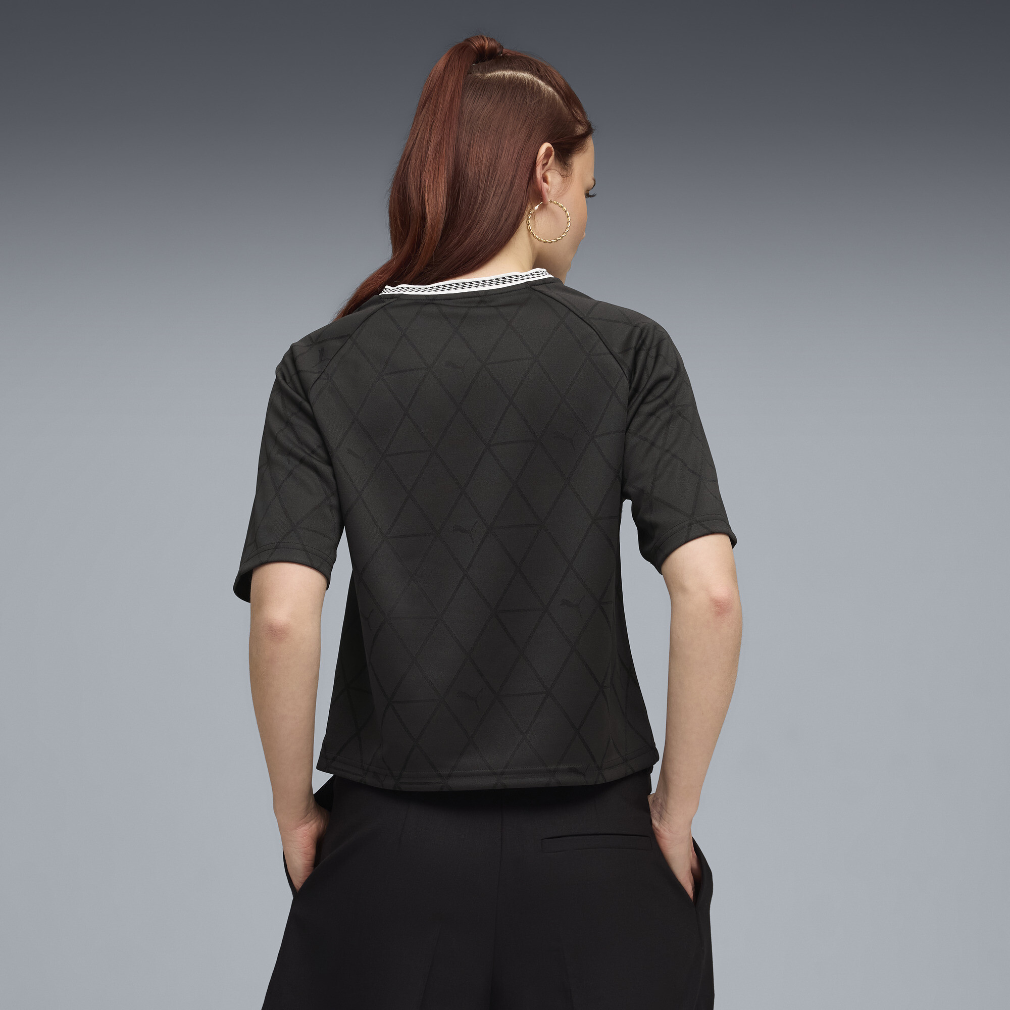 PUMA Sport relaxed shirt voor Dames, Zwart, Maat XL thumbnail 5